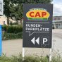 Wegweisende Beschilderung